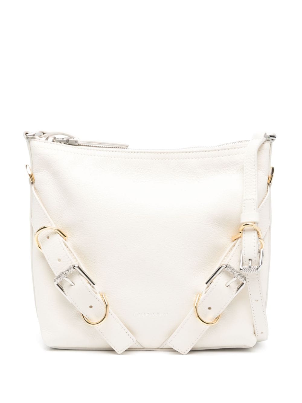 Givenchy Voyou leather cross body bag - Neutrals von Givenchy