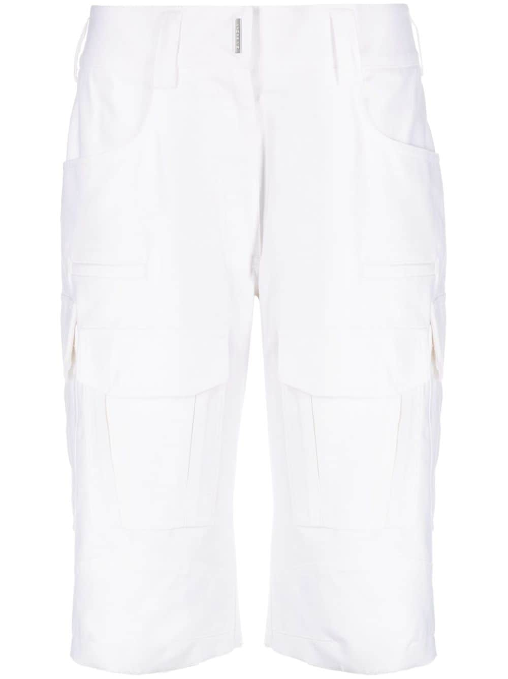 Givenchy cargo bermuda shorts - White von Givenchy