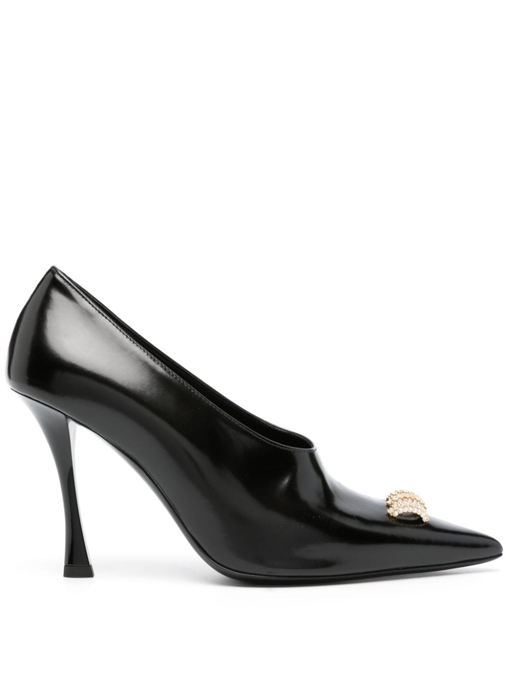 Givenchy crystal-embellished pointed pumps - Black von Givenchy