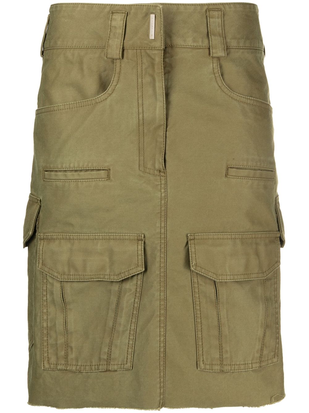 Givenchy high-waist cargo skirts - Green von Givenchy