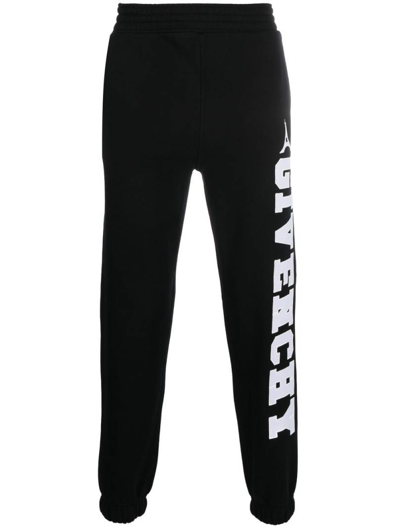 Givenchy logo-appliqué track pants - Black von Givenchy