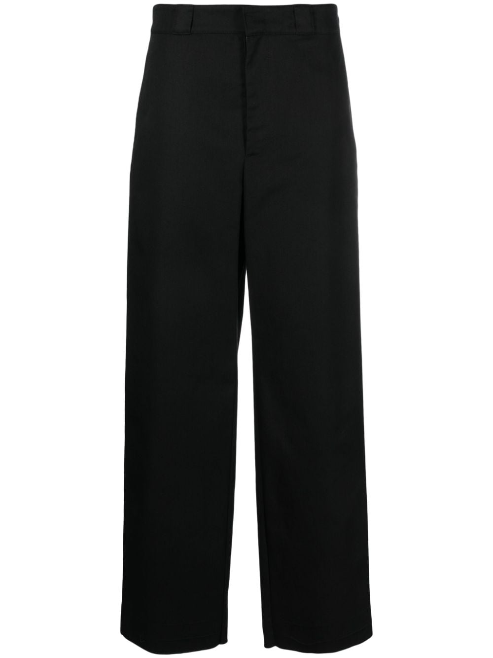 Givenchy logo-patch cotton trousers - Black von Givenchy