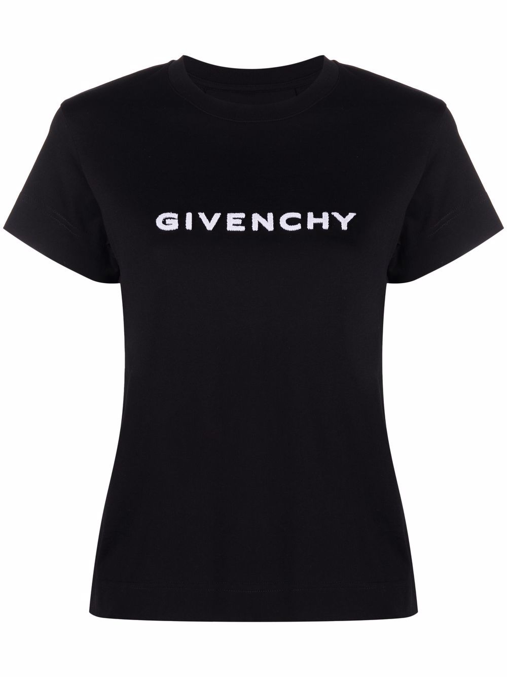 Givenchy logo print T-shirt - Black von Givenchy