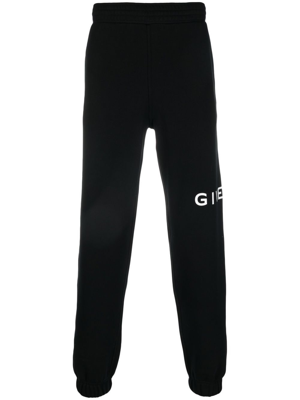 Givenchy logo-print cotton track trousers - Black von Givenchy