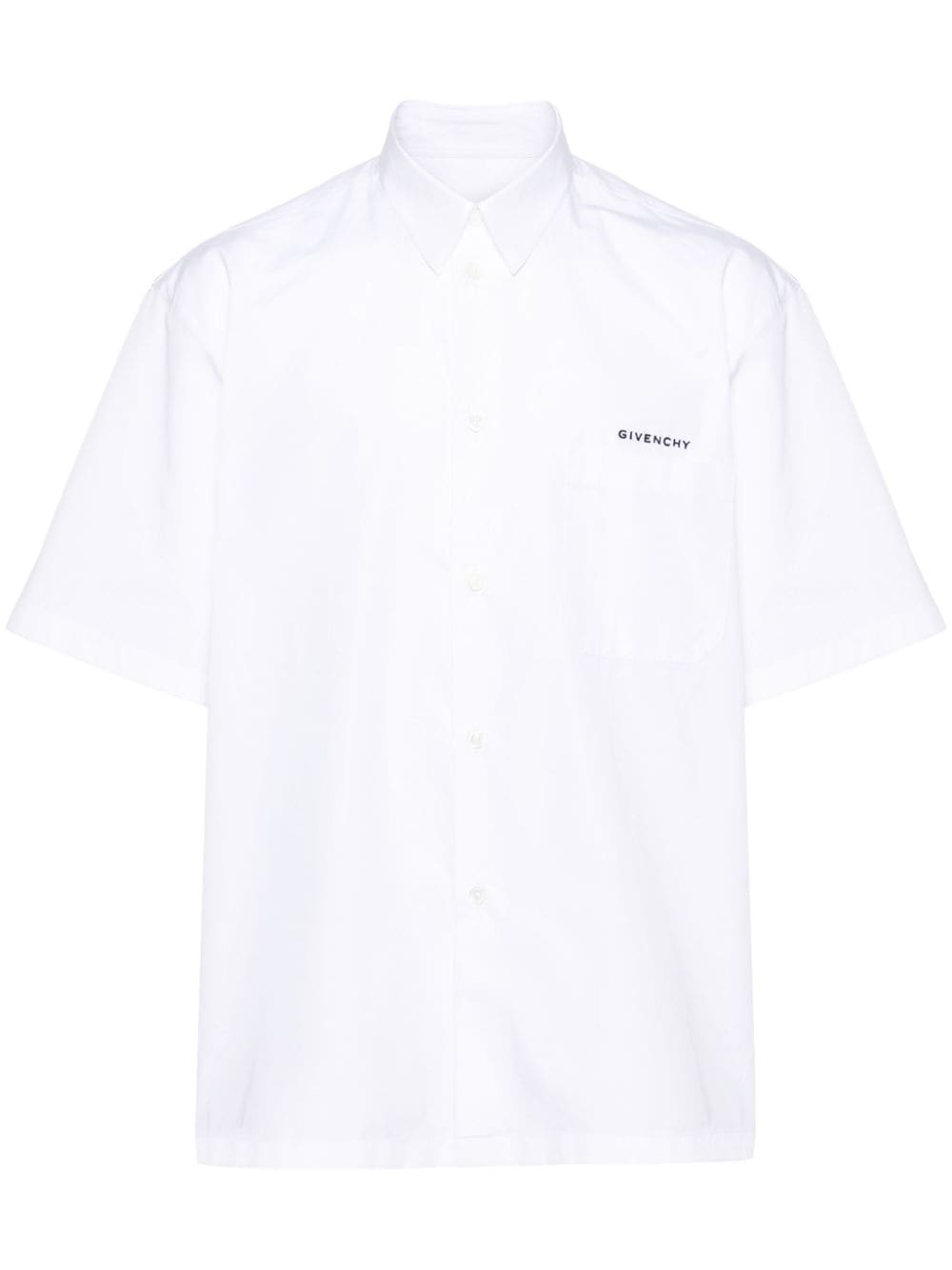 Givenchy logo-print shirt - White von Givenchy