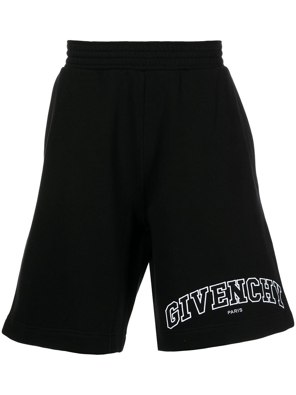 Givenchy logo-print track shorts - Black von Givenchy