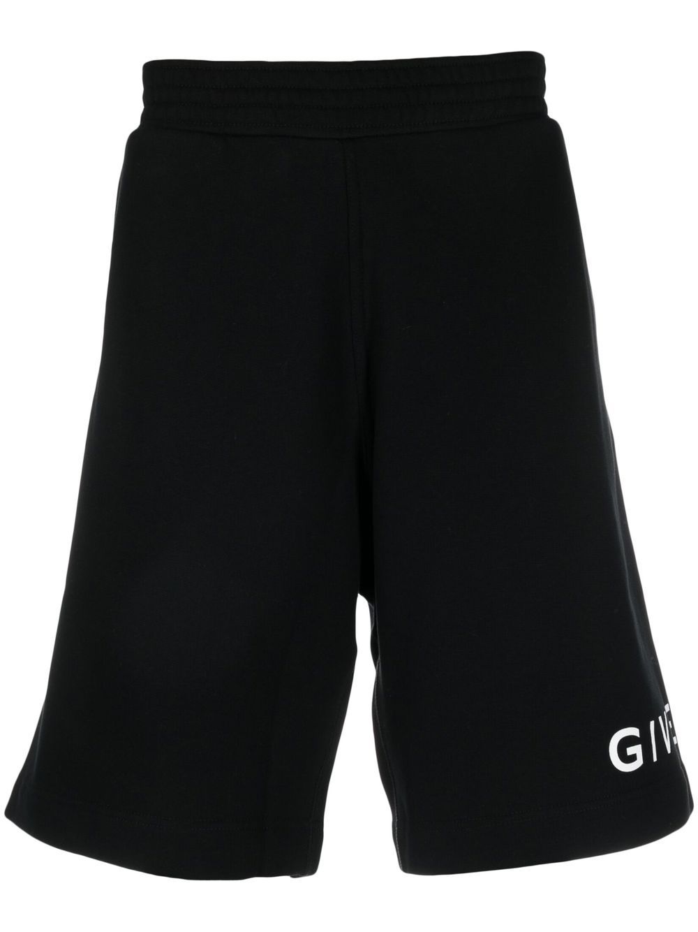 Givenchy logo-print track shorts - Black von Givenchy