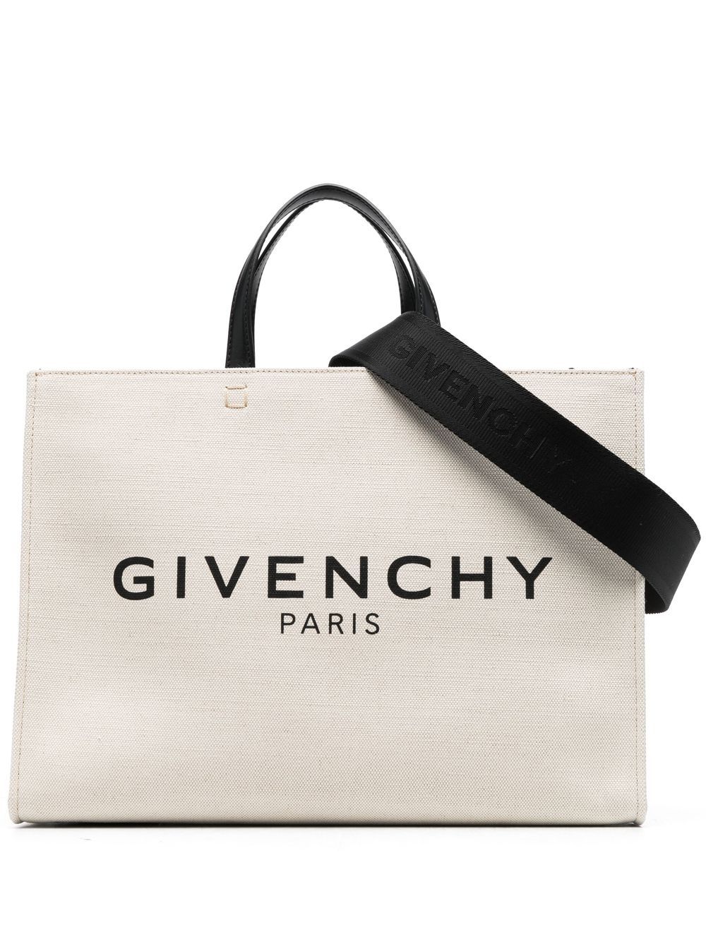 Givenchy logo shopper tote - Neutrals von Givenchy