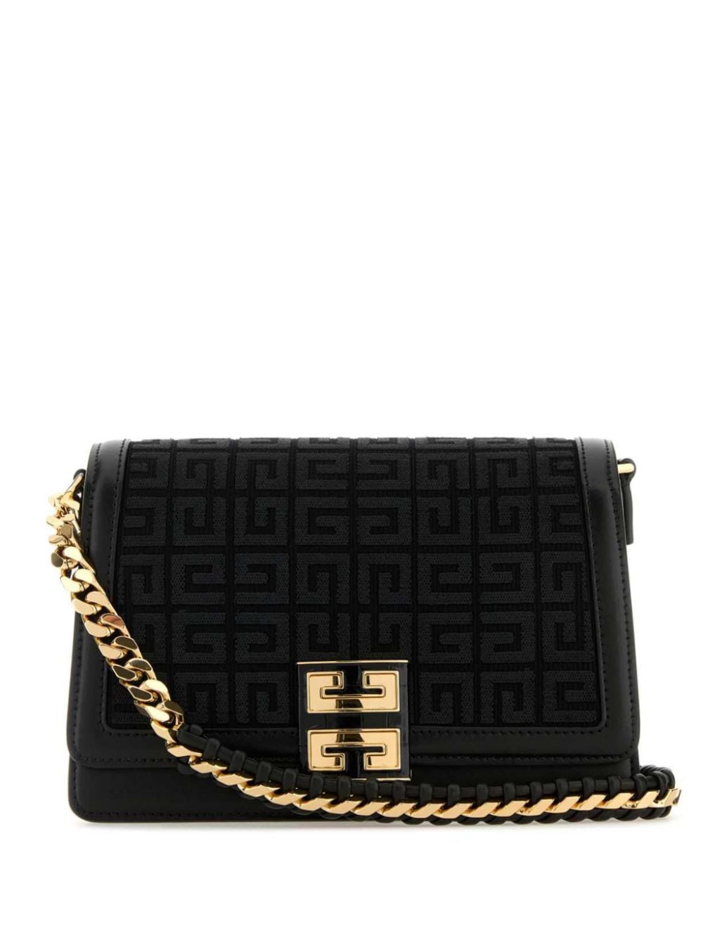 Givenchy medium 4G-embroidered shoulder bag - Black von Givenchy