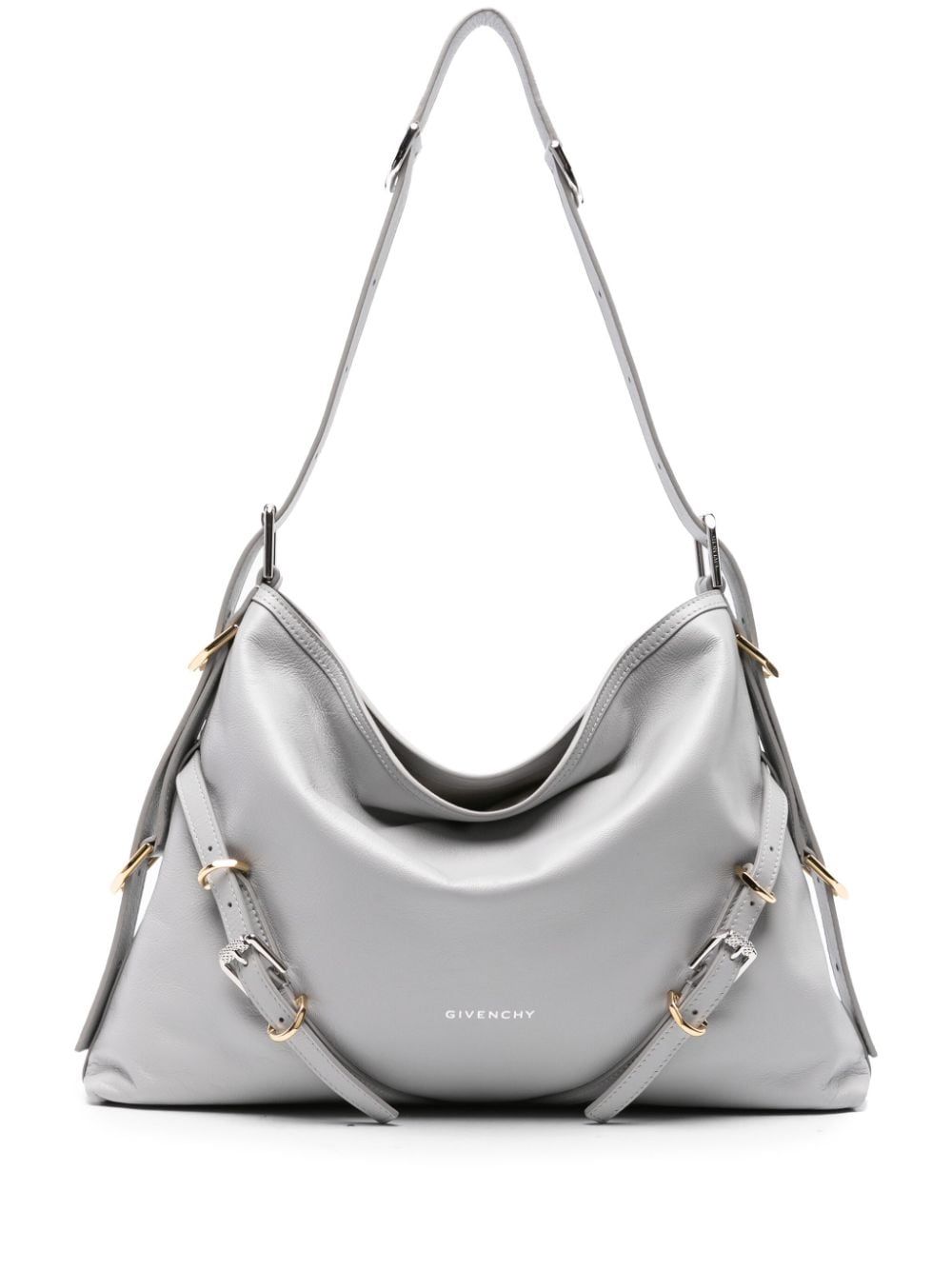 Givenchy medium Voyou leather shoulder bag - Grey von Givenchy