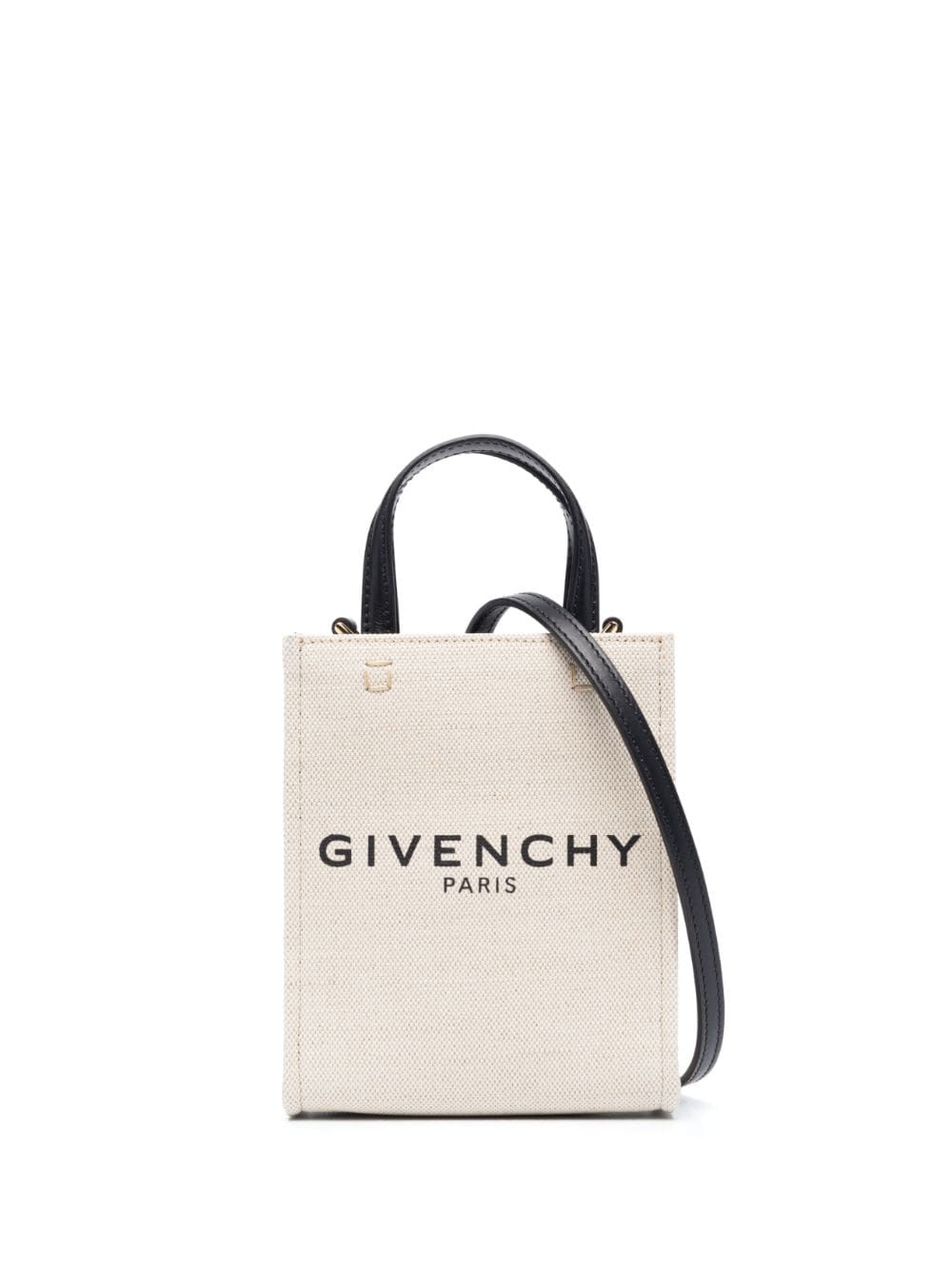 Givenchy mini G canvas tote bag - Neutrals von Givenchy