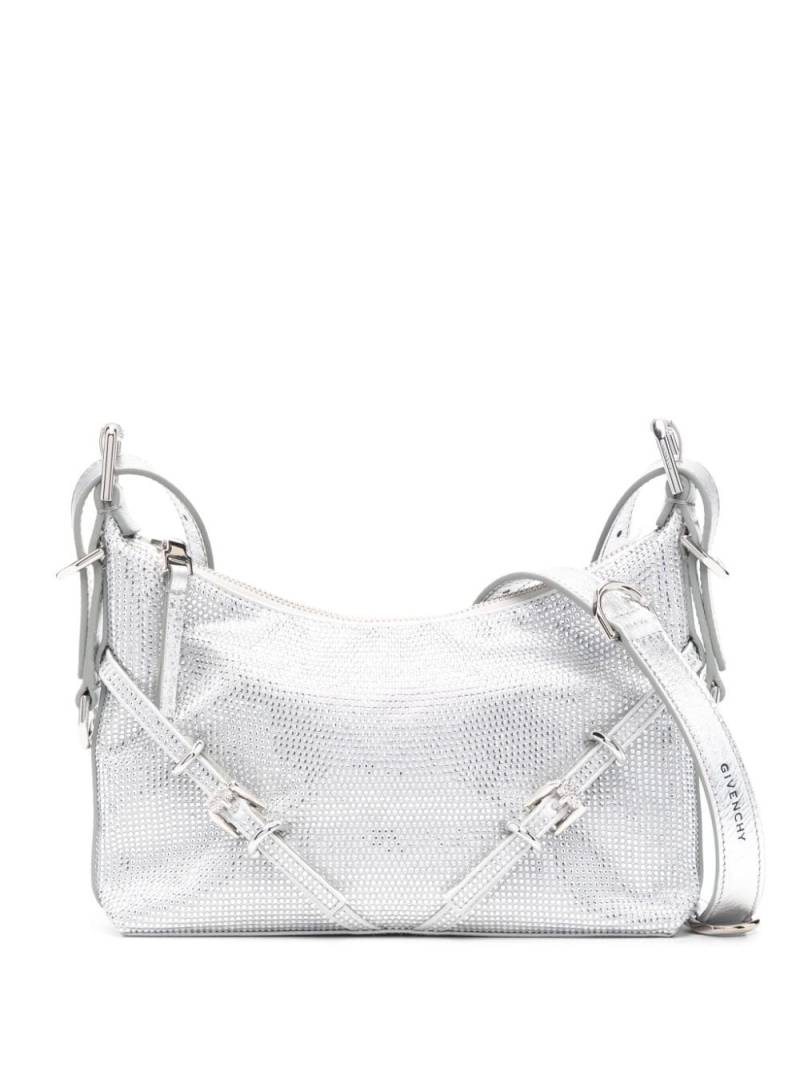 Givenchy mini Voyou crossbody bag - Silver von Givenchy