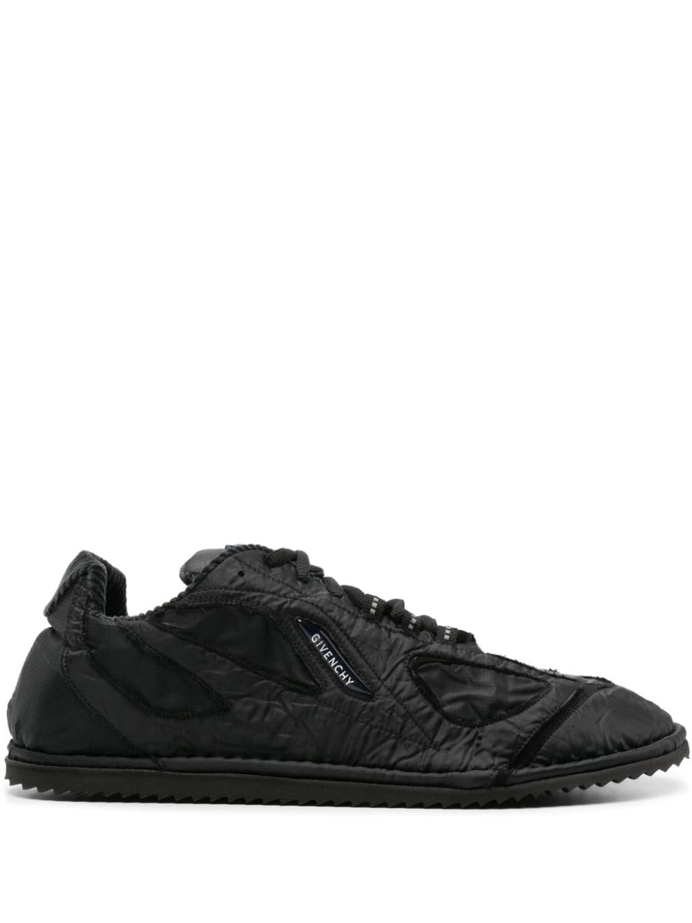 Givenchy panelled ripstop sneakers - Black von Givenchy