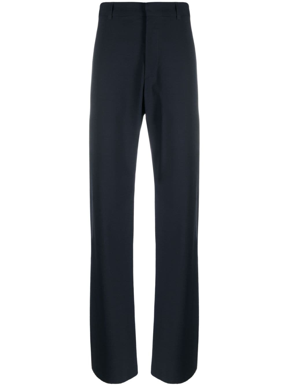 Givenchy straight-leg wool-blend trousers - Blue von Givenchy