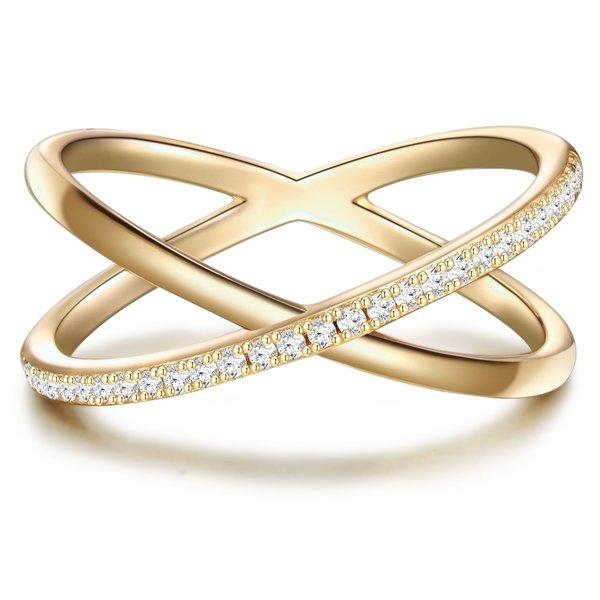 Ring Damen Gold 58 von Glanzstücke München