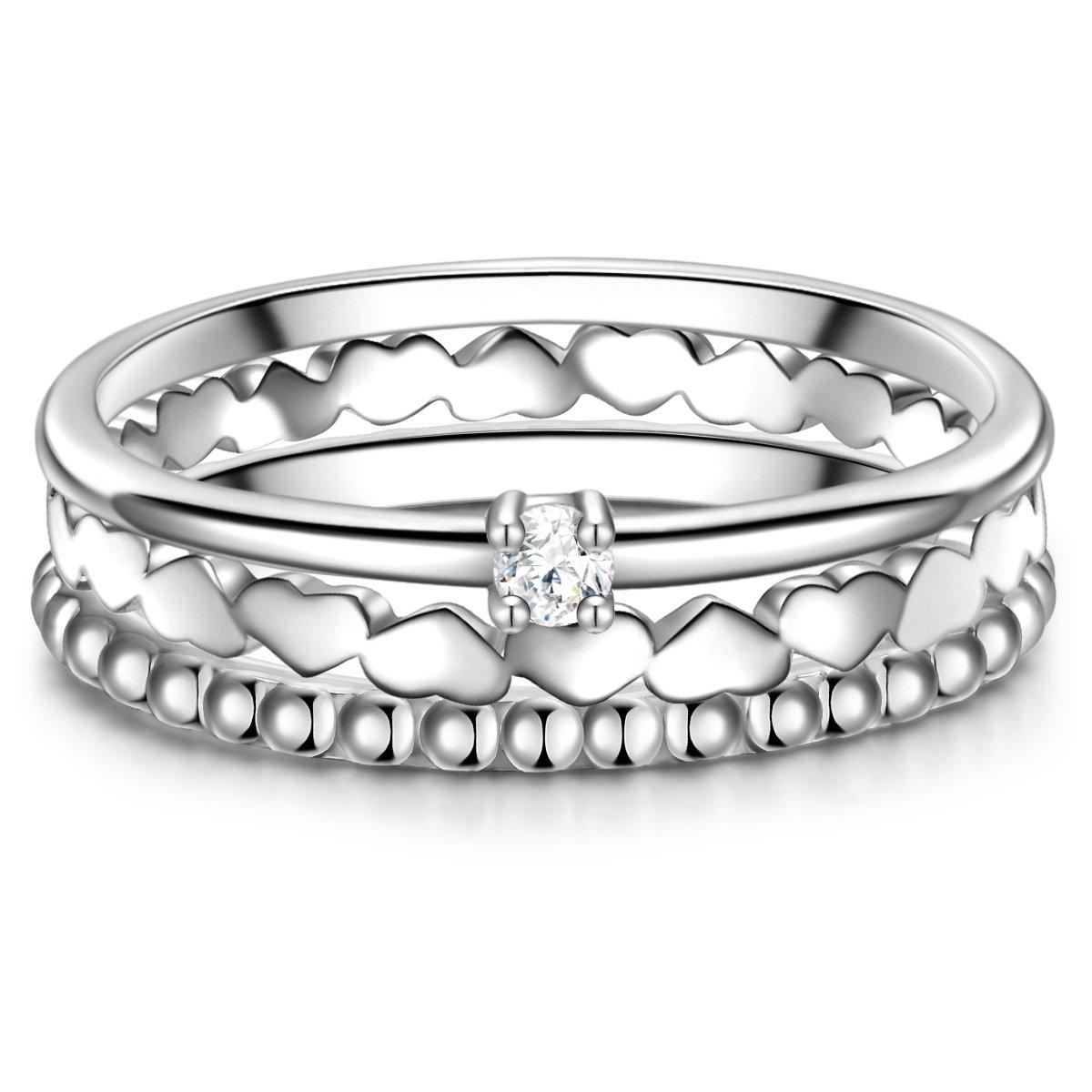 Ring Herz/kugel Damen Silber 52 von Glanzstücke München