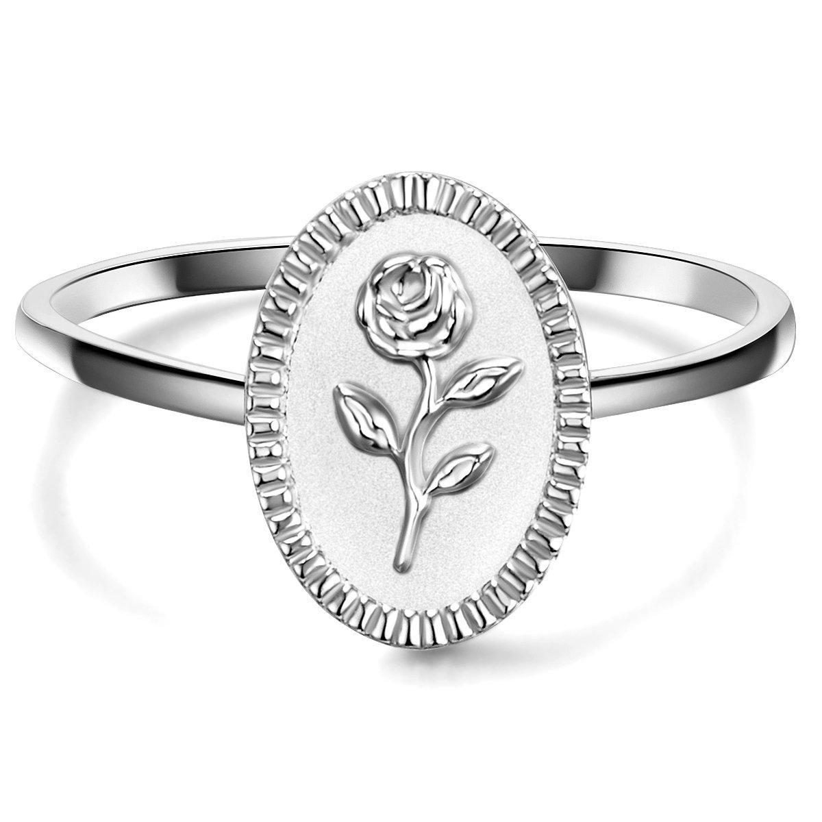 Ring Blume Damen Silber 50 von Glanzstücke München