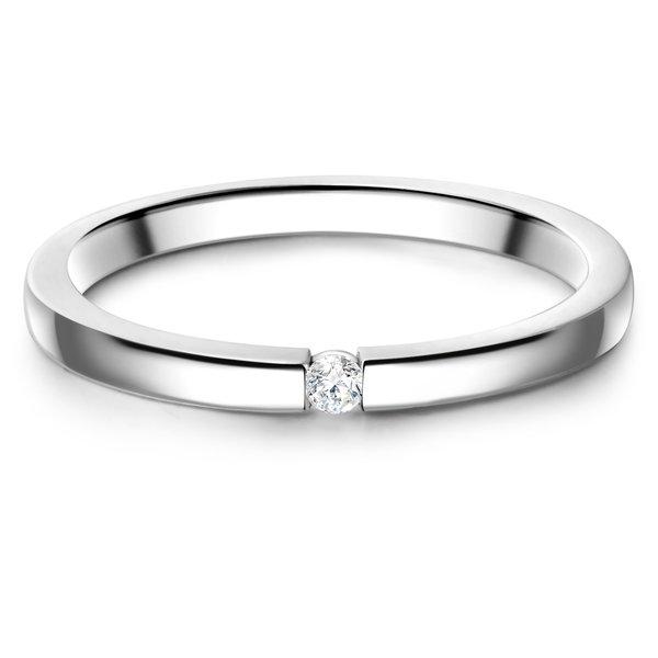 Ring Damen Silber 60 von Glanzstücke München