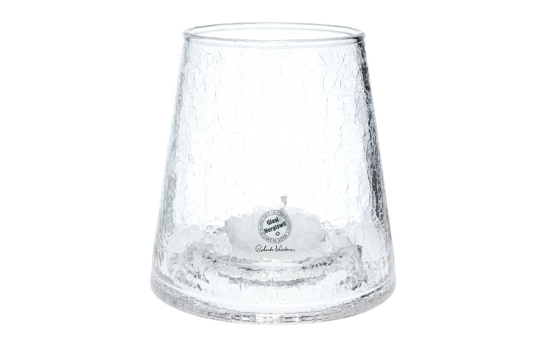 Glasi Hergiswil Windlicht »Craclet klein 10.5 cm, Glasi Hergiswil« Glasi Hergiswil Windlicht »Craclet klein 10.5 cm, Glasi Hergiswil« von Glasi Hergiswil