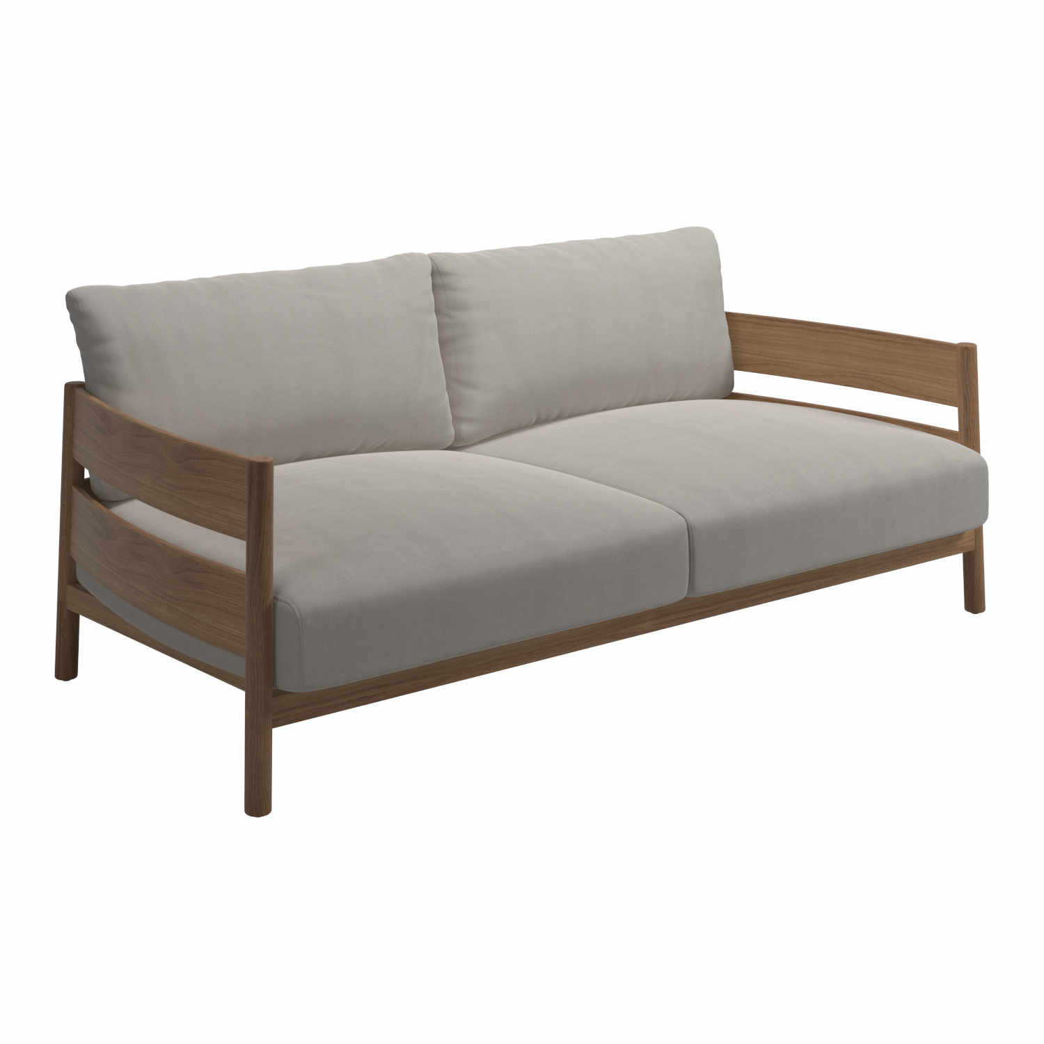 Haven 2er-Sitz Sofa, Stoffbezug linen 146 von Gloster