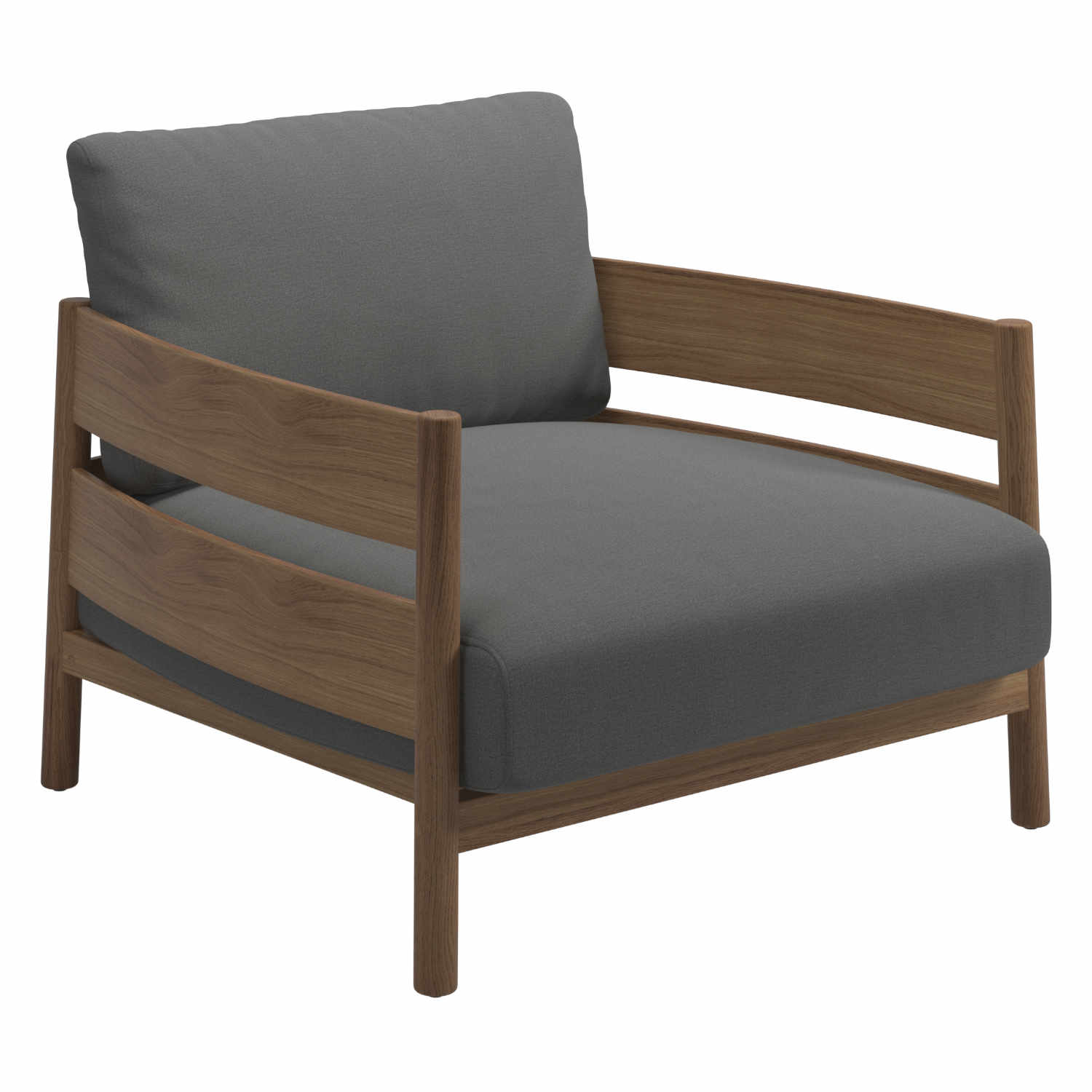 Haven Lounge Chair, Stoffbezug fog 145 von Gloster