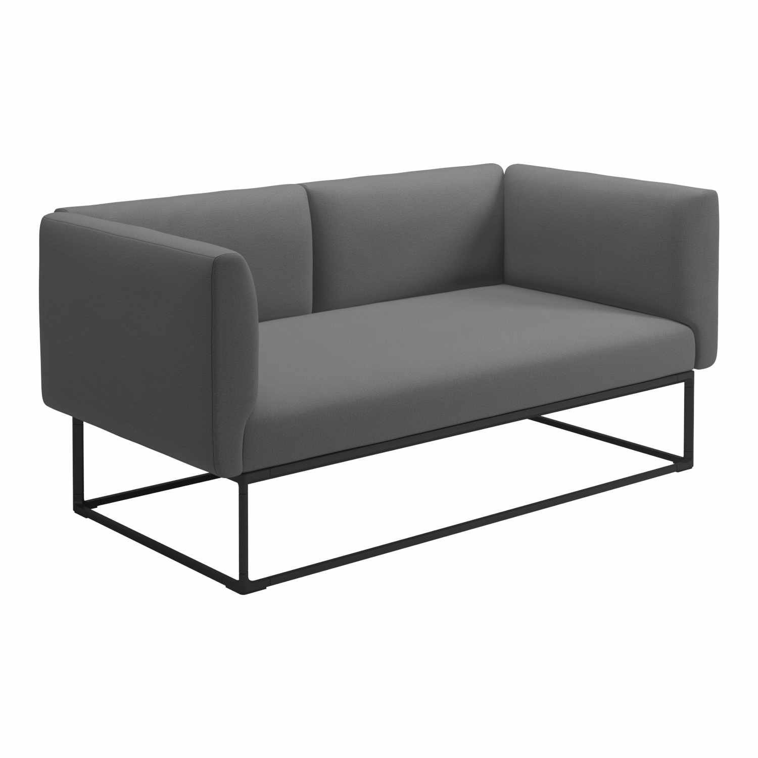 Maya 2er-Sitz Sofa , Stoffbezug fog 145 von Gloster