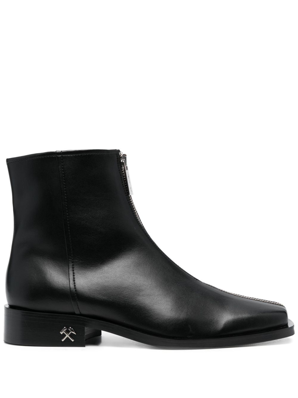 GmbH Adem ankle leather boots - Black von GmbH
