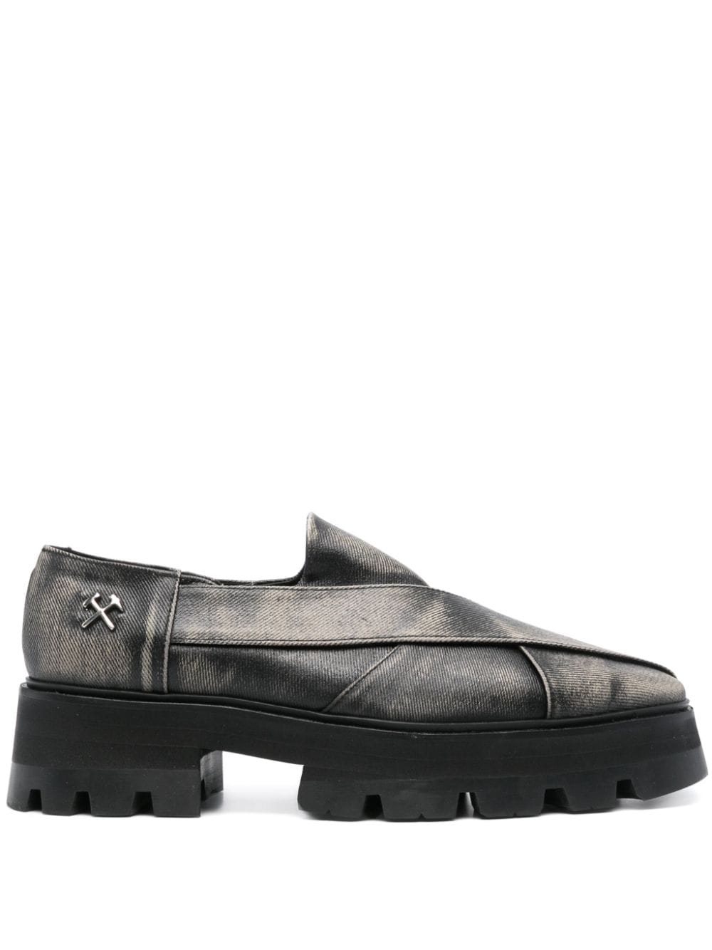 GmbH Chunky Chapal loafers - Black