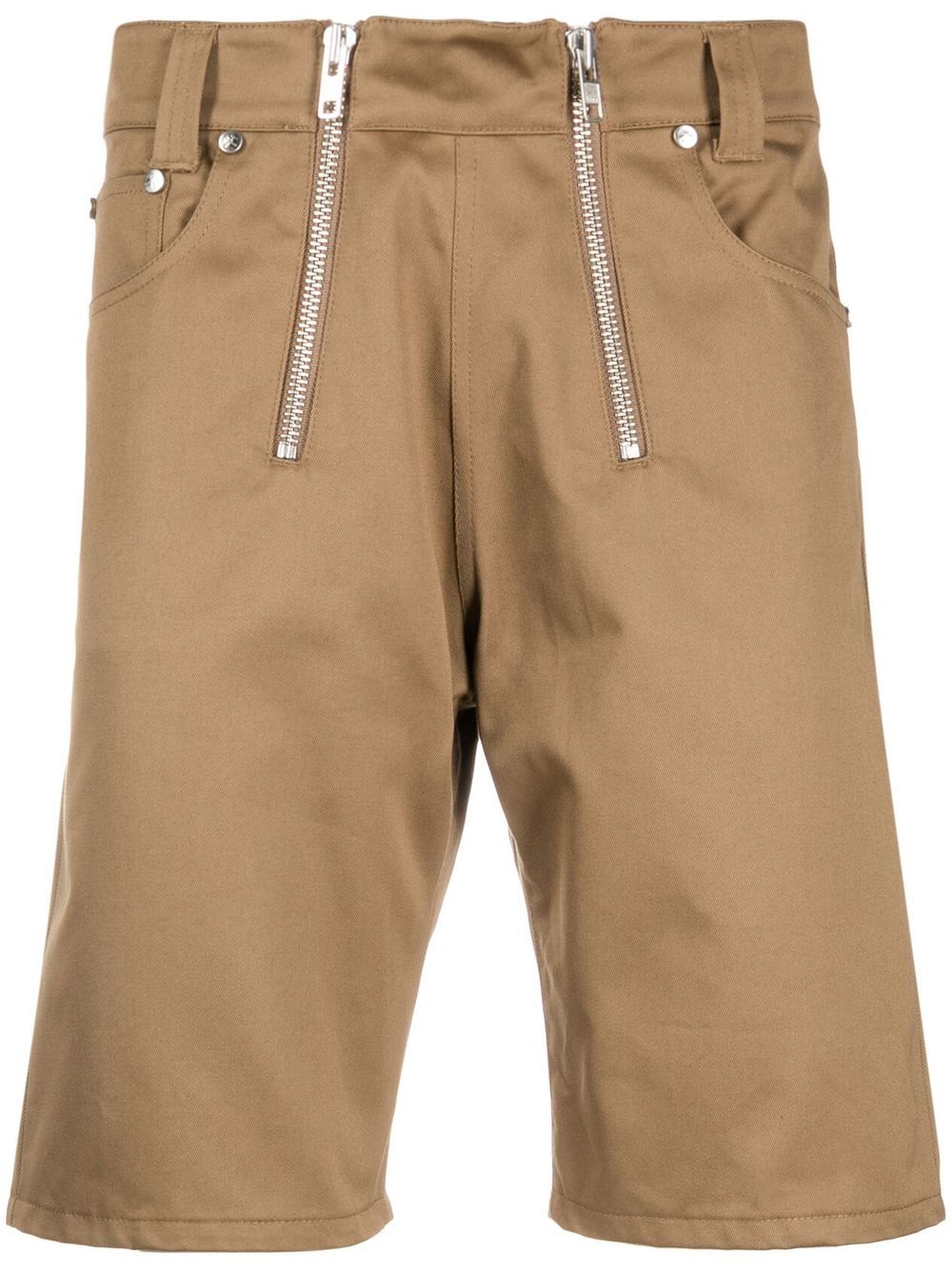 GmbH double-zip Bermuda shorts - Brown von GmbH