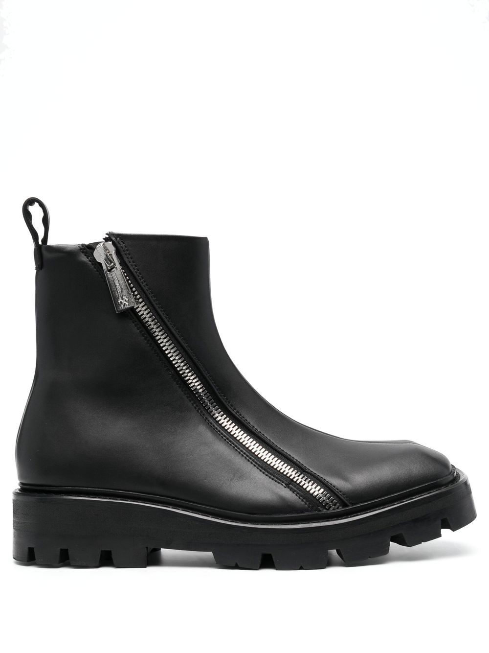 GmbH double-zip ankle boots - Black von GmbH