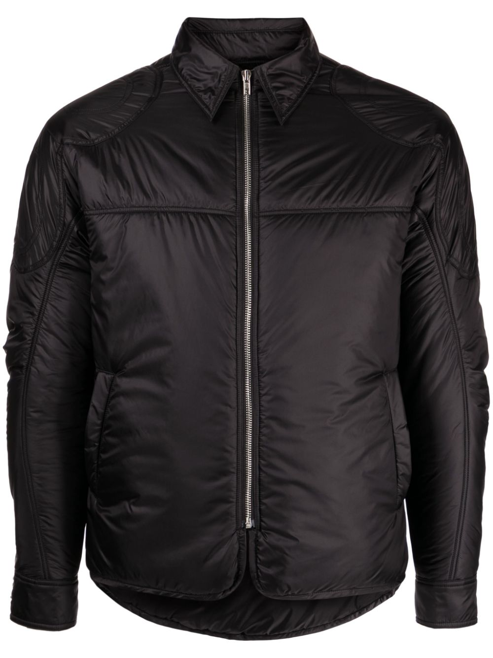 GmbH padded shirt jacket - Black von GmbH