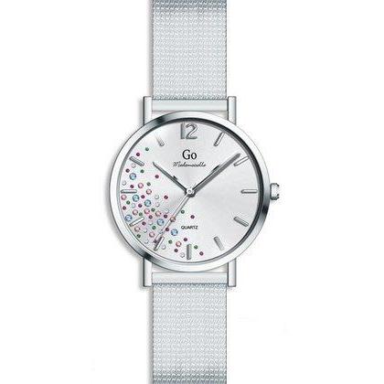 Go Girl Only Damen Uhr Edelstahl, Metall Zirkonia Ø34 mm von Go Girl Only