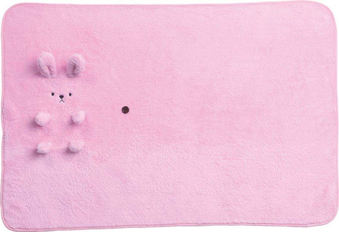 Kuscheldecke in rosa von Go Travel