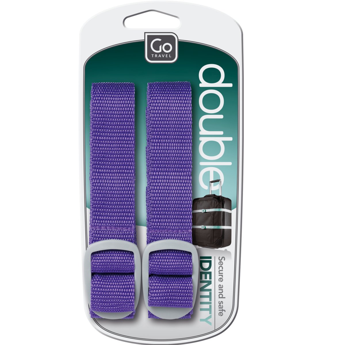 Luggage-Straps Gepäckgurte im 2er-Set Violett Luggage-Straps Gepäckgurte im 2er-Set Violett von Go Travel