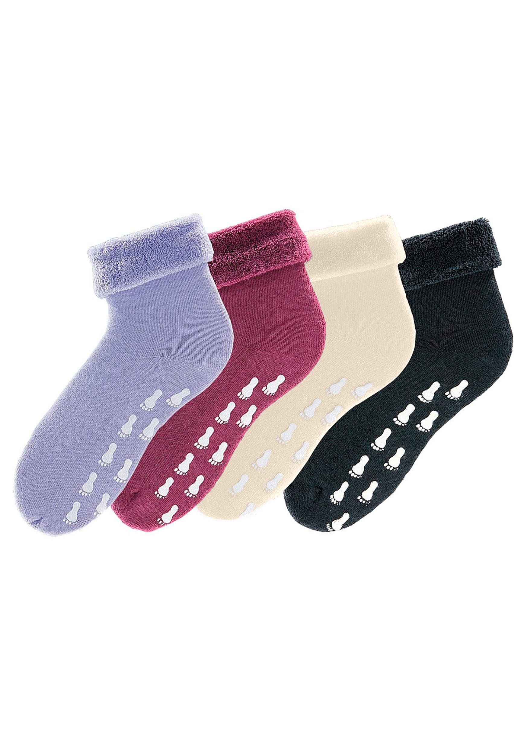 Go in ABS-Socken, (Set, 4 Paar) von Go in