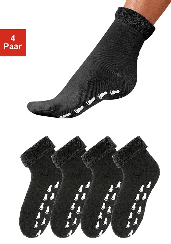 Go in ABS-Socken, (Set, 4 Paar) von Go in