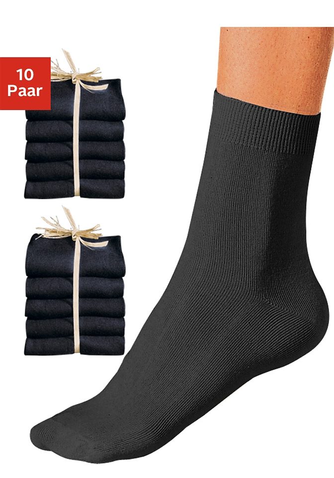 Go in Basicsocken, (Set, 10 Paar) von Go in