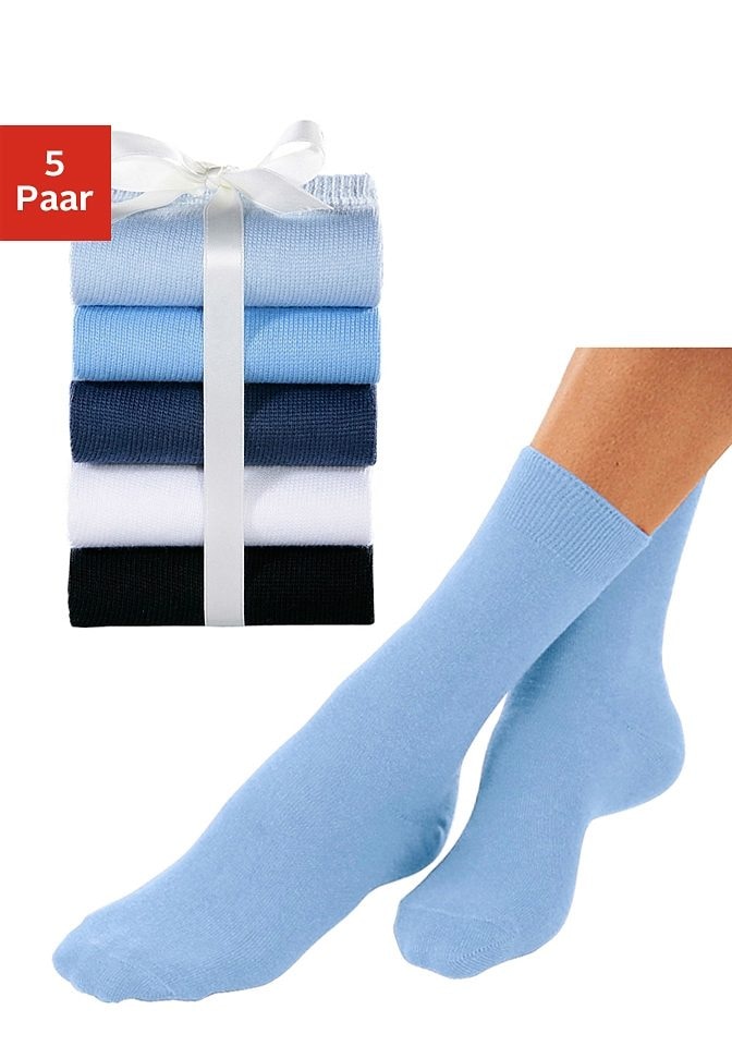 Go in Basicsocken, (Set, 5 Paar) von Go in