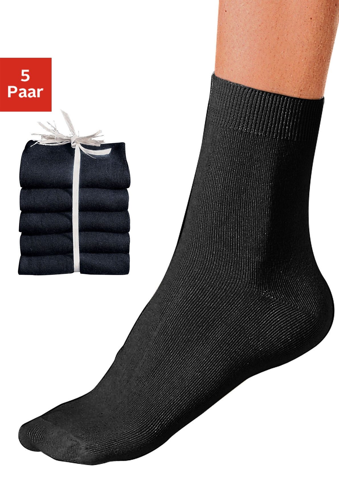 Go in Basicsocken, (Set, 5 Paar) von Go in