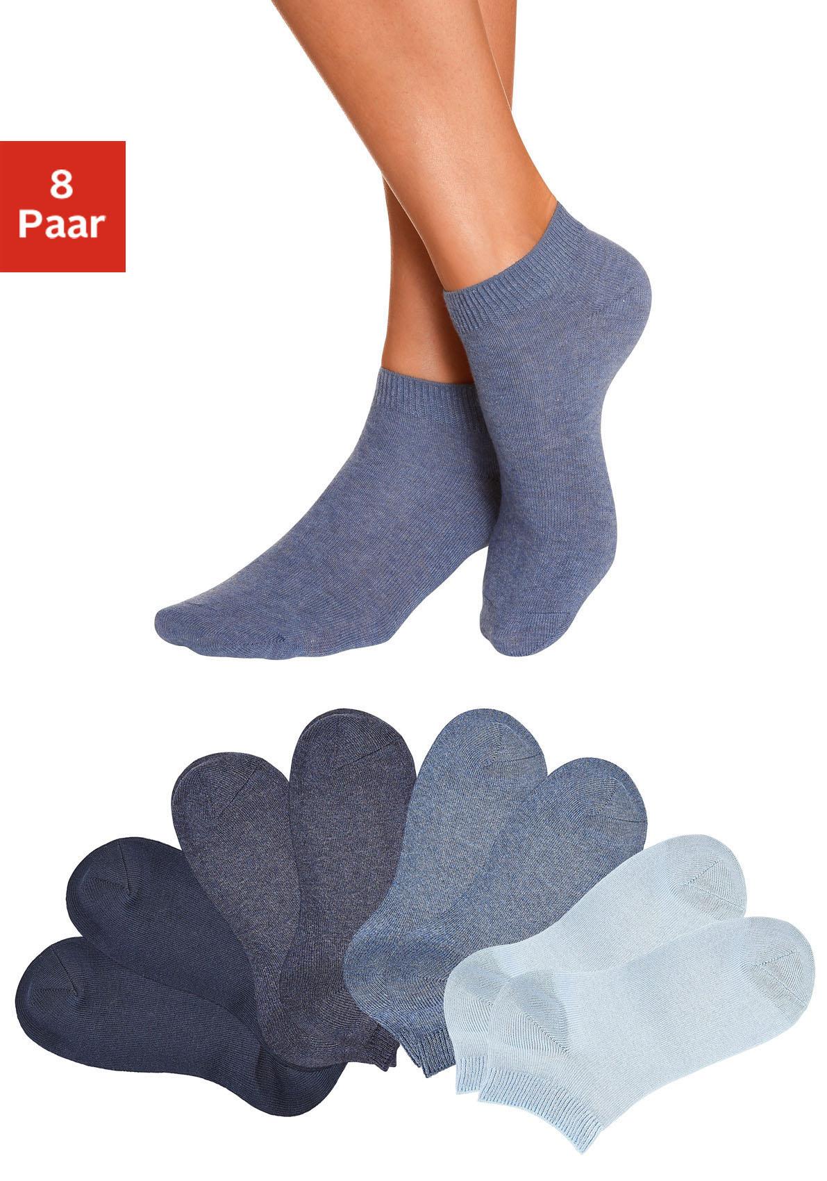 Go in Kurzsocken, (Set, 8 Paar) von Go in