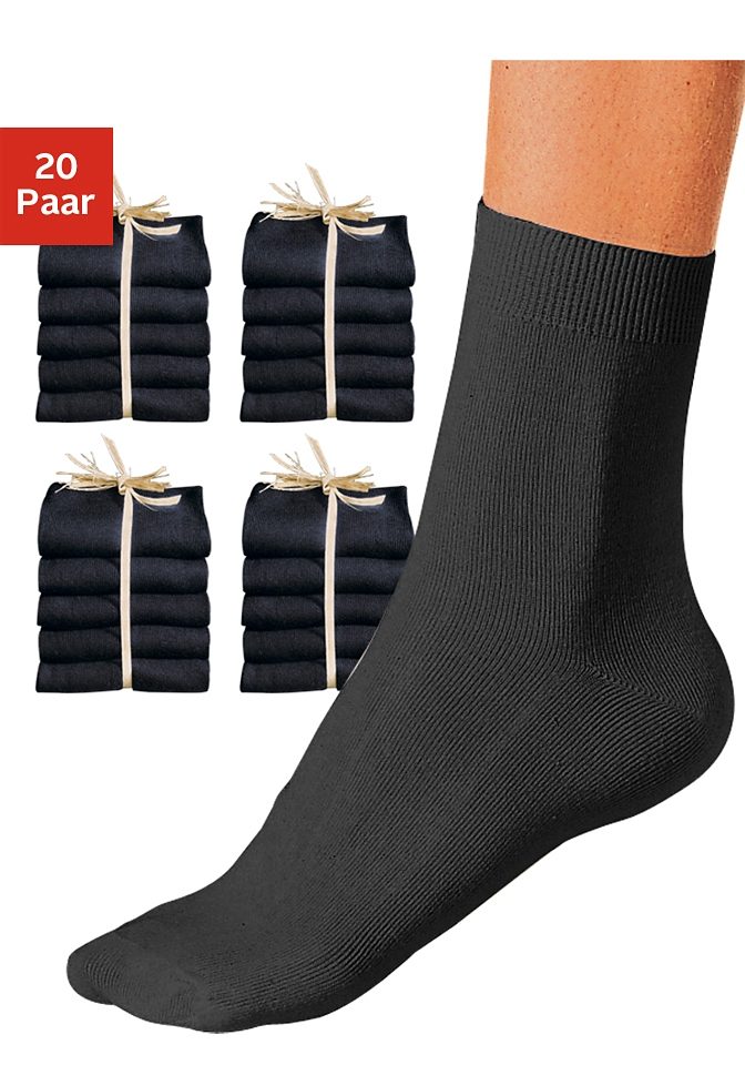 Go in Socken, (20 Paar) von Go in