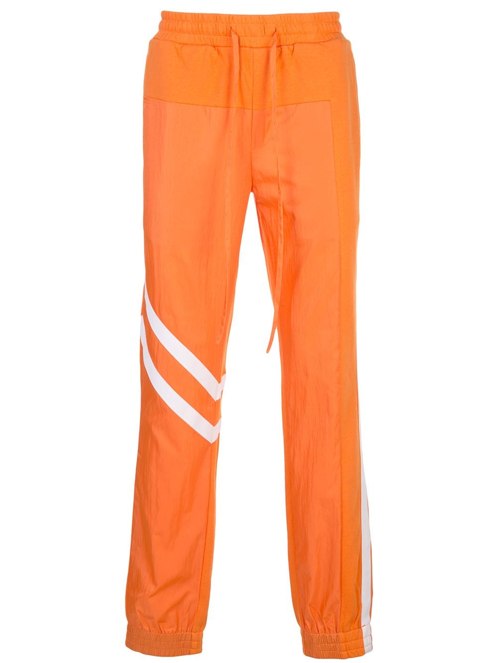 God's Masterful Children geometric panelled track pants - Orange von God's Masterful Children