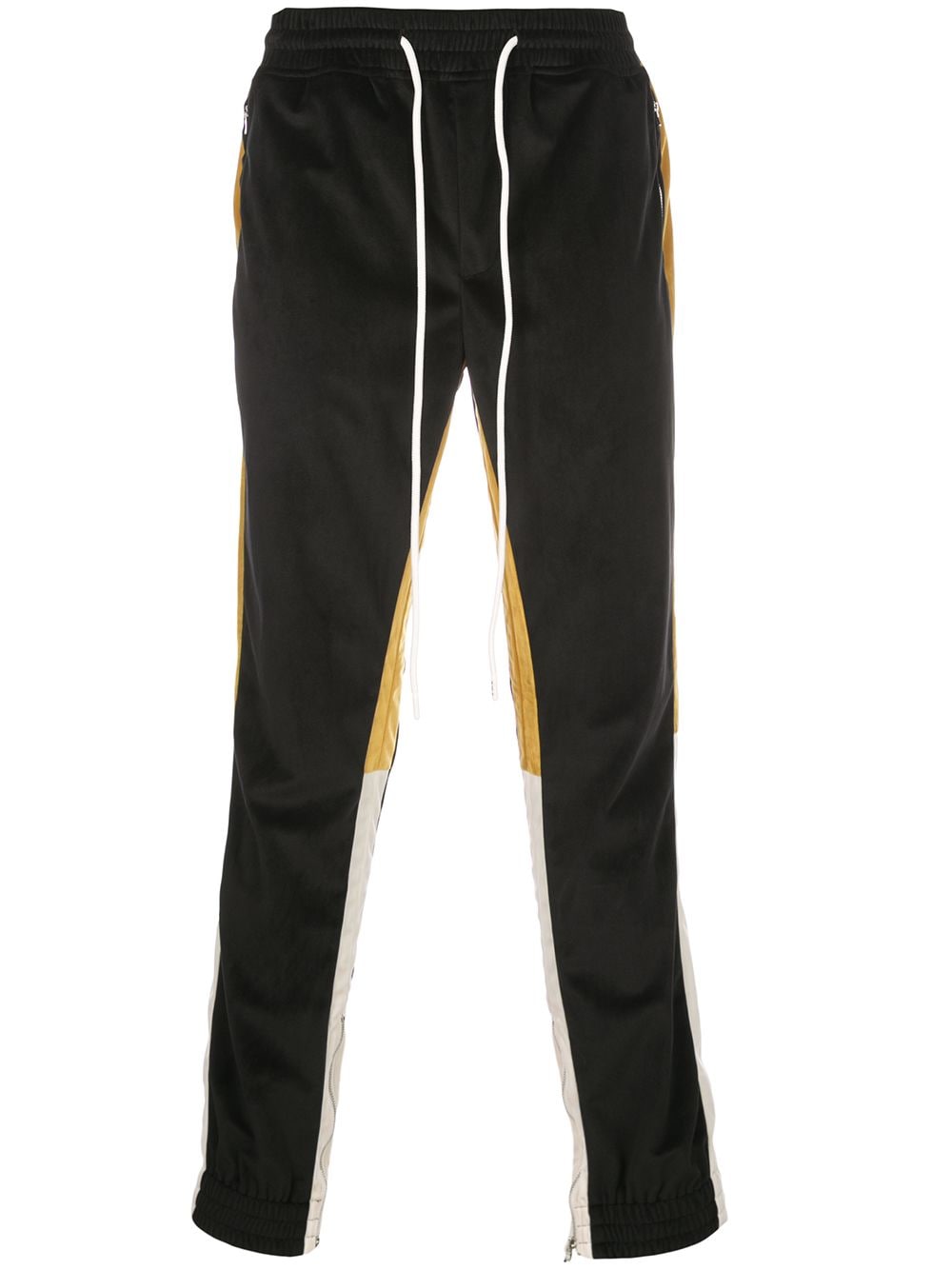 God's Masterful Children velvet retro trousers - Black von God's Masterful Children