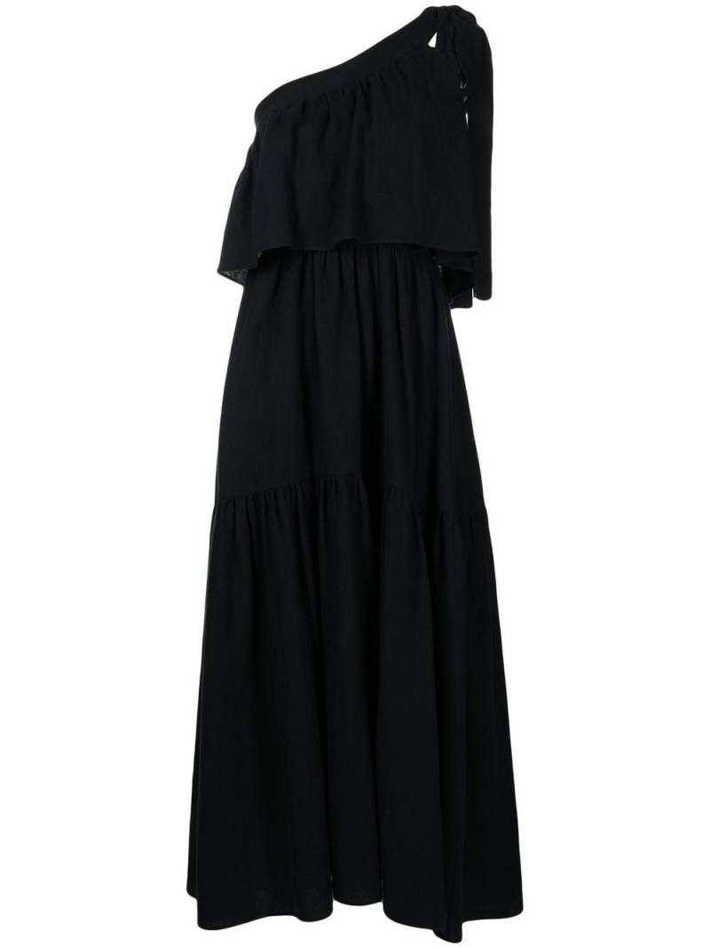 Goen.J one-shoulder maxi dress - Black von Goen.J