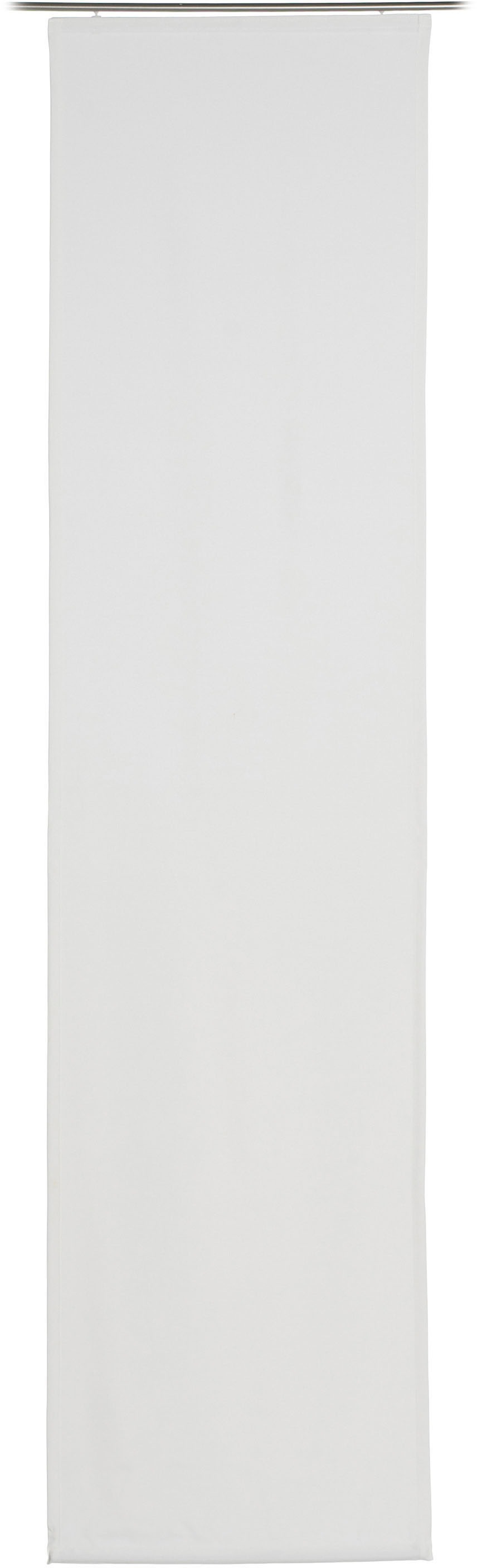 Gözze Schiebegardine »Linus Schiebevorhang«, (1 St.), HxB: 245x60, Uni Panamagewebe, inkl. Zubehör von Gözze