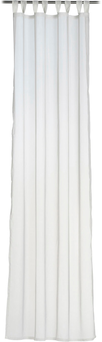 Gözze Vorhang »Sambia Schlaufenschal«, (1 St.), HxB: 255x140, Voilé Uni von Gözze