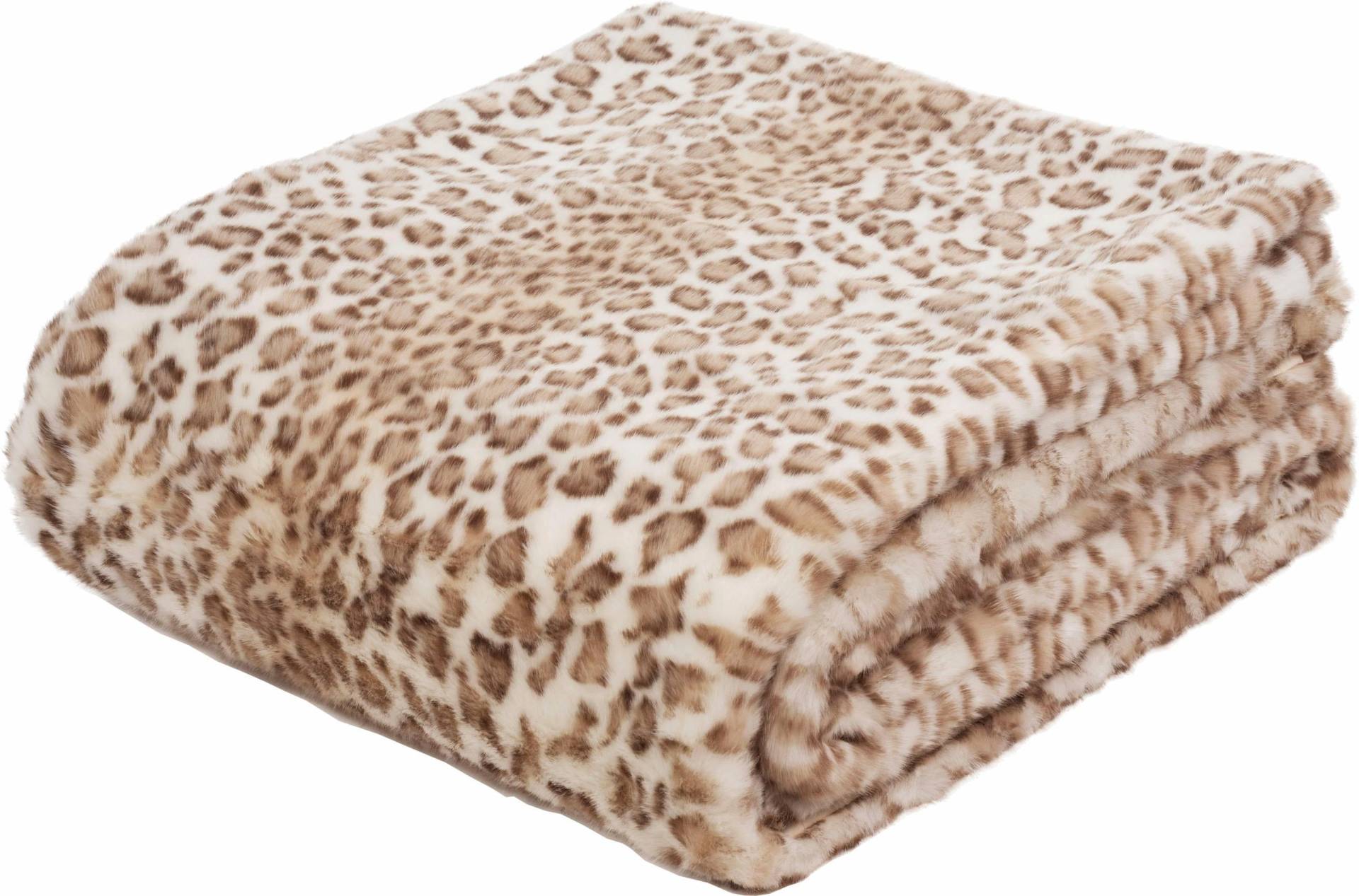 Gözze Wohndecke »Leopard«, mit Leopardenmuster, Kuscheldecke Gözze Wohndecke »Leopard«, mit Leopardenmuster, Kuscheldecke von Gözze