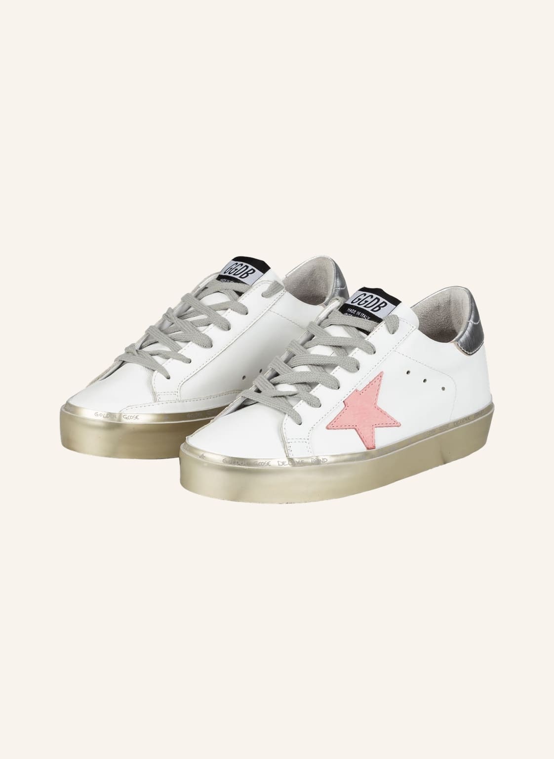 Golden Goose Sneaker Hi Star weiss von Golden Goose