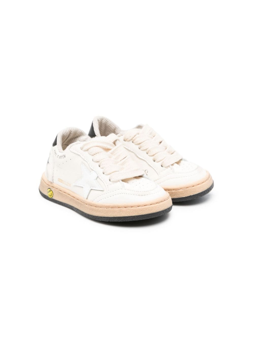 Golden Goose Kids Ball Star sneakers - White von Golden Goose Kids