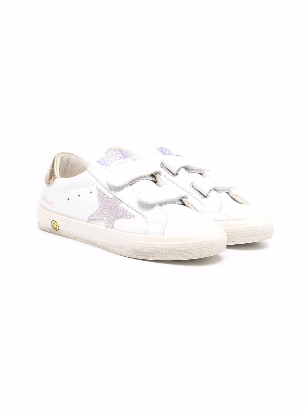 Golden Goose Kids May School sneakers - White von Golden Goose Kids